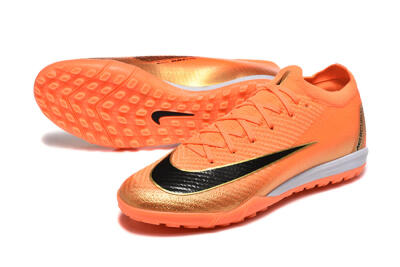 Men's Nike Air Zoom Mercurial Vapor 16 Elite TF Artificial Turf Low-Tops Football Shoes - Red/Black/Gold