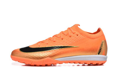 Men's Nike Air Zoom Mercurial Vapor 16 Elite TF Artificial Turf Low-Tops Football Shoes - Red/Black/Gold
