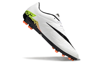 Men's Nike Hypervenom Phantom II RGN FG Firm Ground Low-Tops Football Boots - White/Pink/Yellow/Black