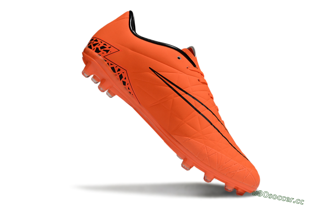 Men's Nike Hypervenom Phantom II RGN FG Firm Ground Low-Tops Football Boots - Red/Black 4