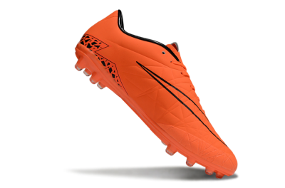 Men's Nike Hypervenom Phantom II RGN FG Firm Ground Low-Tops Football Boots - Red/Black