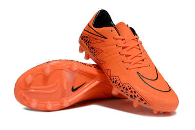 Men's Nike Hypervenom Phantom II RGN FG Firm Ground Low-Tops Football Boots - Red/Black