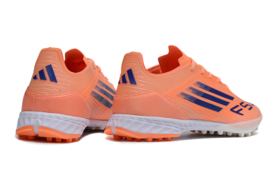 Unisex Adidas F50 Elite TF Artificial Turf Low-Tops Football Shoes - Red/Blue/White