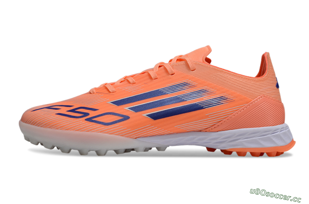 Unisex Adidas F50 Elite TF Artificial Turf Low-Tops Football Shoes - Red/Blue/White 0