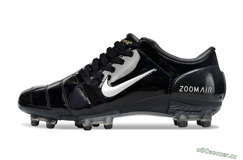 Men's Nike Air Zoom Total 90 III FG Firm Ground Low-Tops Football Boots - Black/White 0