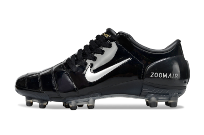 Men's Nike Air Zoom Total 90 III FG Firm Ground Low-Tops Football Boots - Black/White