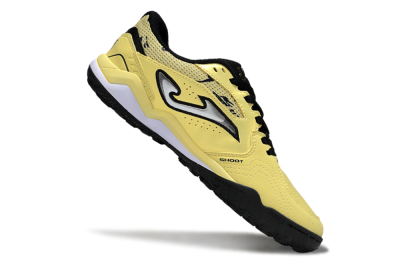 Men's Joma Top Flex TF Artificial Turf Low-Tops Football Shoes - Yellow/Silver/Black