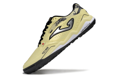 Men's Joma Top Flex TF Artificial Turf Low-Tops Football Shoes - Yellow/Silver/Black