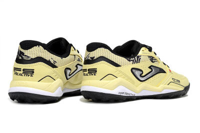 Men's Joma Top Flex TF Artificial Turf Low-Tops Football Shoes - Yellow/Silver/Black
