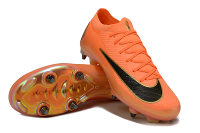 Men's Nike Air Zoom Mercurial Vapor 16 Elite SG Soft Ground Low-Tops Football Boots - Red/Black/Gold