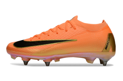 Men's Nike Air Zoom Mercurial Vapor 16 Elite SG Soft Ground Low-Tops Football Boots - Red/Black/Gold
