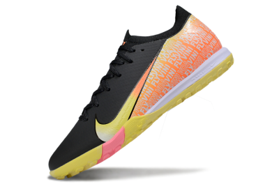 Unisex Nike Air Zoom Mercurial Vapor 16 Elite TF Artificial Turf Low-Tops Football Shoes - Black/Yellow/White