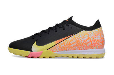 Unisex Nike Air Zoom Mercurial Vapor 16 Elite TF Artificial Turf Low-Tops Football Shoes - Black/Yellow/White