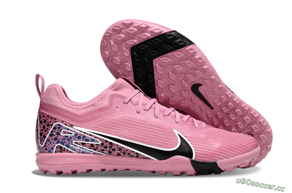 Unisex Nike Air Zoom Mercurial Vapor 16 Pro TF Artificial Turf Low-Tops Football Shoes - Pink/Black/Silver 2