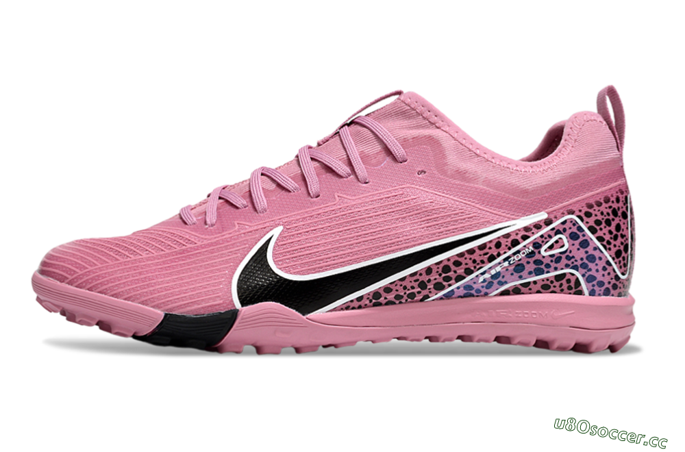 Unisex Nike Air Zoom Mercurial Vapor 16 Pro TF Artificial Turf Low-Tops Football Shoes - Pink/Black/Silver 0