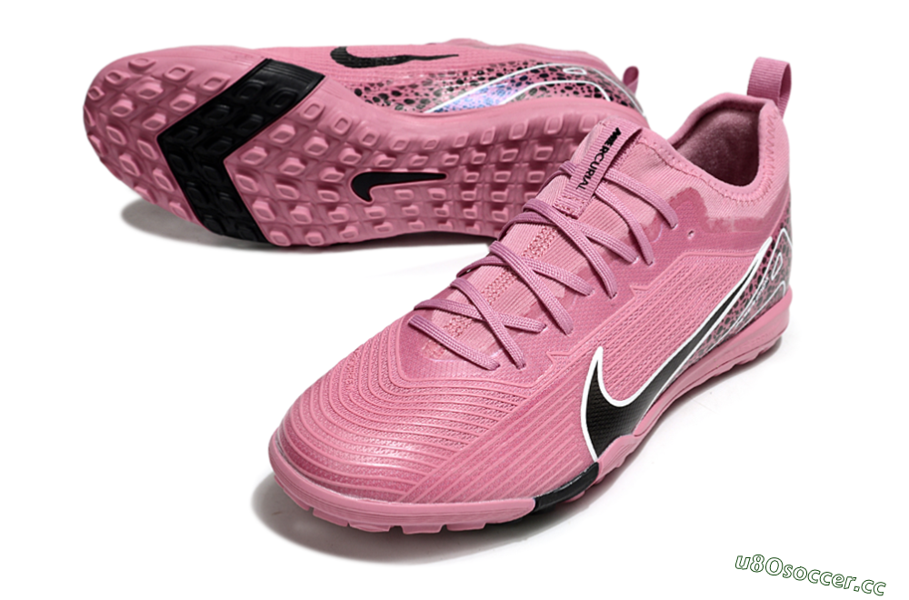 Unisex Nike Air Zoom Mercurial Vapor 16 Pro TF Artificial Turf Low-Tops Football Shoes - Pink/Black/Silver 3
