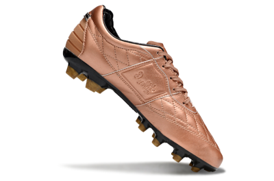 Men's Nike Tiempo Legend R10 Elite FG Firm Ground Low-Tops Football Boots - Gold/Black/Red