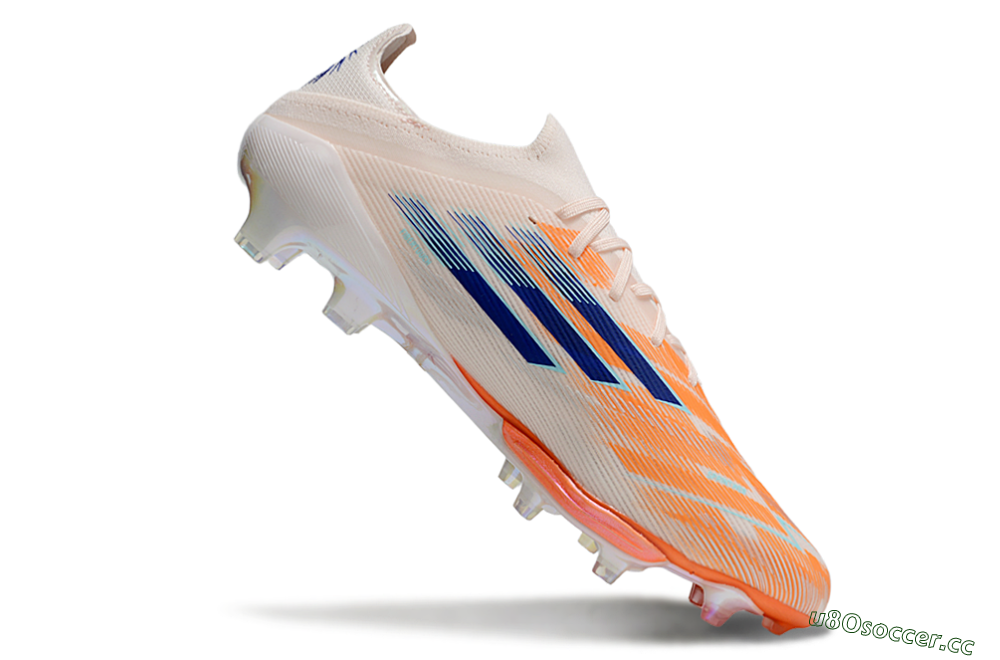 Men's Adidas F50+ Lightstrike Pro FG Firm Ground Low-Tops Football Boots - Pink/Red/Blue 4