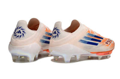 Men's Adidas F50+ Lightstrike Pro FG Firm Ground Low-Tops Football Boots - Pink/Red/Blue