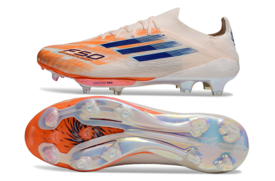 Men's Adidas F50+ Lightstrike Pro FG Firm Ground Low-Tops Football Boots - Pink/Red/Blue