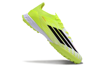 Men's Adidas F50 Pro TF Artificial Turf Low-Tops Football Shoes - Yellow/Black/Red