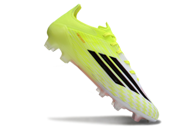 Men's Adidas F50 Elite FG Firm Ground Low-Tops Football Boots - Yellow/Black/Red