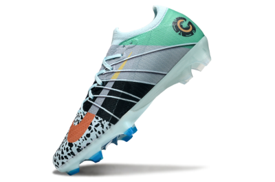 Men's Nike Air Zoom Mercurial Vapor 16 Elite FG Firm Ground Low-Tops Football Boots - Jade/Blue/Green