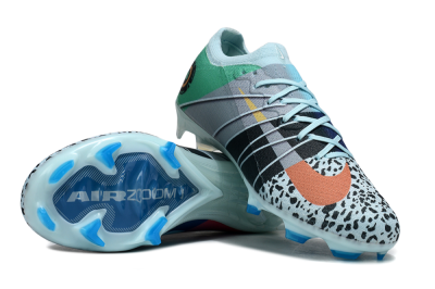 Men's Nike Air Zoom Mercurial Vapor 16 Elite FG Firm Ground Low-Tops Football Boots - Jade/Blue/Green