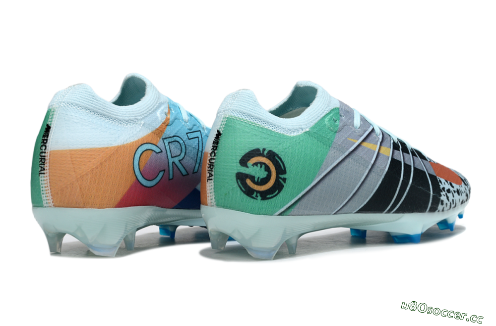 Men's Nike Air Zoom Mercurial Vapor 16 Elite FG Firm Ground Low-Tops Football Boots - Jade/Blue/Green 6