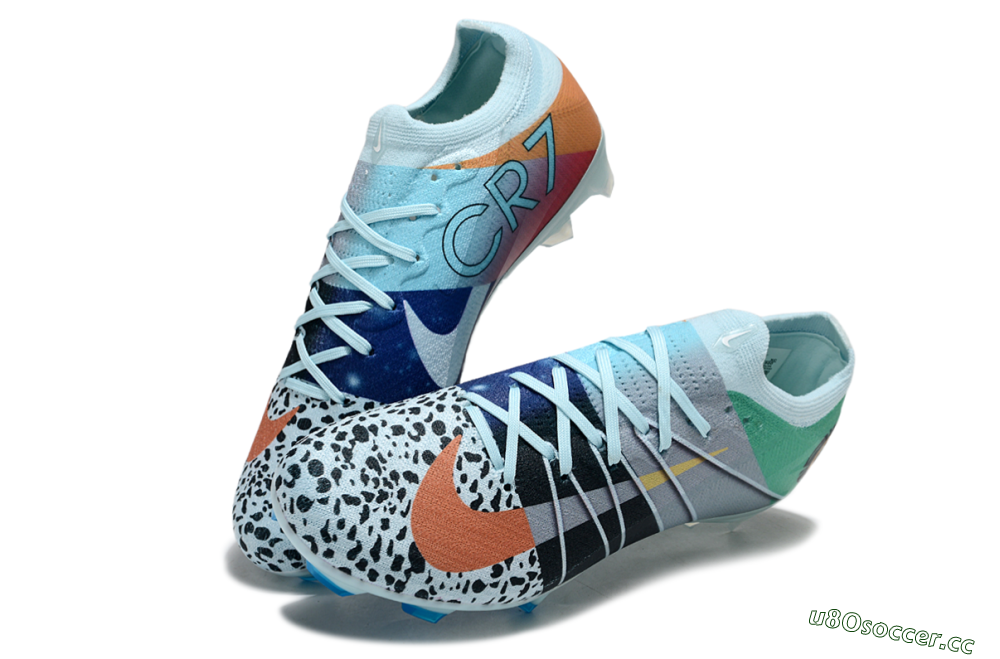 Men's Nike Air Zoom Mercurial Vapor 16 Elite FG Firm Ground Low-Tops Football Boots - Jade/Blue/Green 3