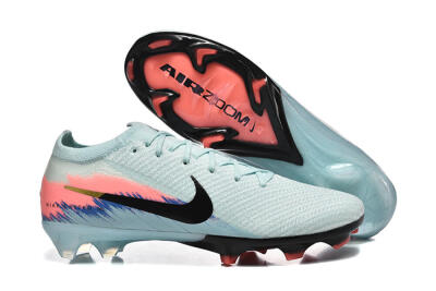 Men's Nike Air Zoom Mercurial Vapor 16 Elite FG Firm Ground Low-Tops Football Boots - Jade/Black/Pink