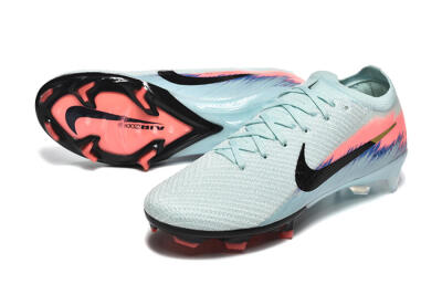 Men's Nike Air Zoom Mercurial Vapor 16 Elite FG Firm Ground Low-Tops Football Boots - Jade/Black/Pink