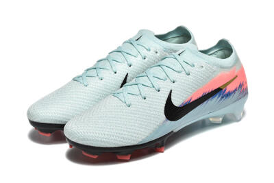 Men's Nike Air Zoom Mercurial Vapor 16 Elite FG Firm Ground Low-Tops Football Boots - Jade/Black/Pink