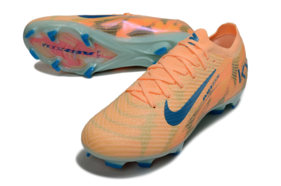 Unisex Nike Air Zoom Mercurial Vapor 16 Elite FG Firm Ground Low-Tops Football Boots - Pink/Blue/Yellow