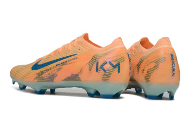 Unisex Nike Air Zoom Mercurial Vapor 16 Elite FG Firm Ground Low-Tops Football Boots - Pink/Blue/Yellow