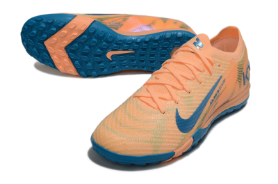 Unisex Nike Air Zoom Mercurial Vapor 16 Elite TF Artificial Turf Low-Tops Football Shoes - Pink/Blue/Yellow