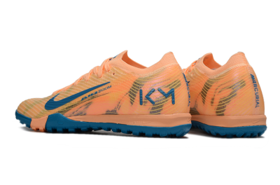 Unisex Nike Air Zoom Mercurial Vapor 16 Elite TF Artificial Turf Low-Tops Football Shoes - Pink/Blue/Yellow