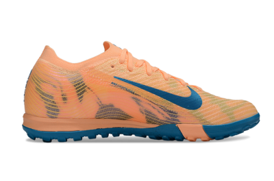 Unisex Nike Air Zoom Mercurial Vapor 16 Elite TF Artificial Turf Low-Tops Football Shoes - Pink/Blue/Yellow