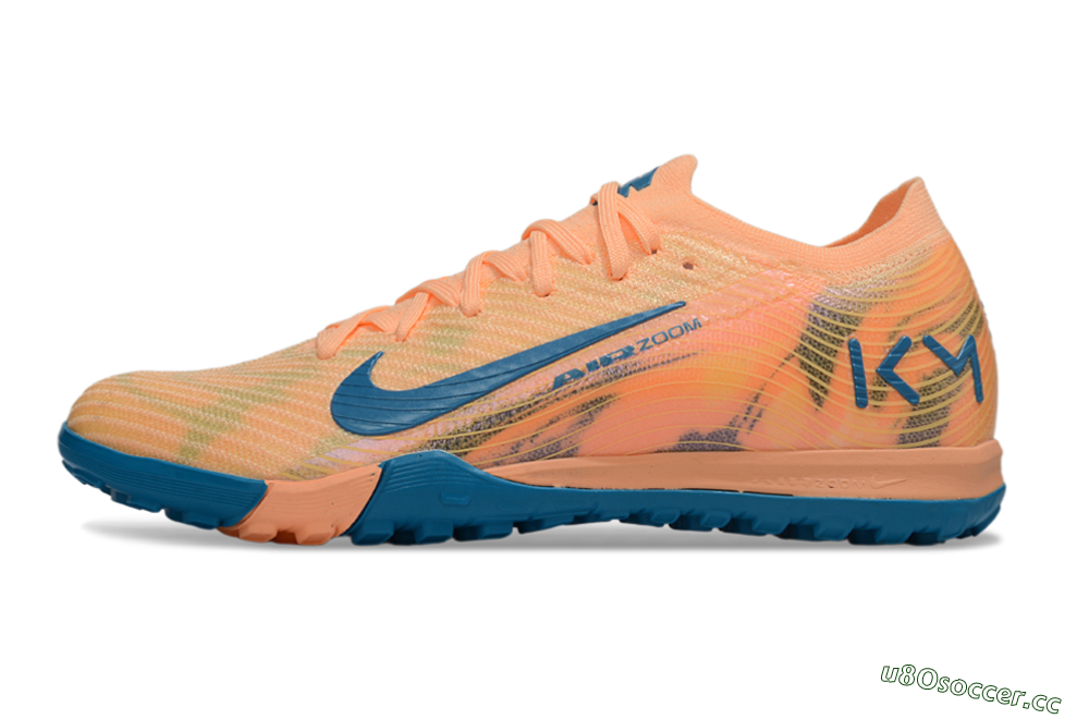 Unisex Nike Air Zoom Mercurial Vapor 16 Elite TF Artificial Turf Low-Tops Football Shoes - Pink/Blue/Yellow 0