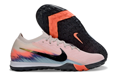 Unisex Nike Air Zoom Mercurial Vapor 16 Elite TF Artificial Turf Low-Tops Football Shoes - Pink/Black/Red
