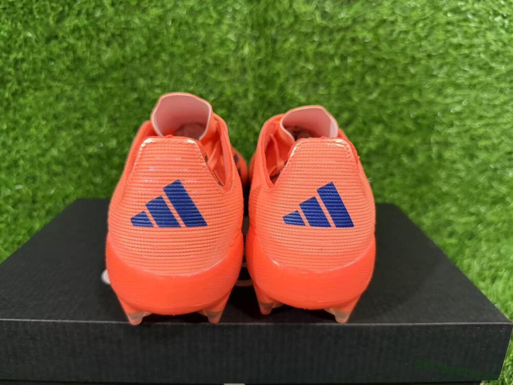 Unisex Adidas F50 Elite FG Firm Ground Low-Tops Football Boots - Red/Blue/Silver