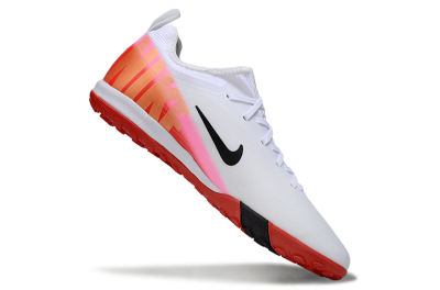 Unisex Nike Air Zoom Mercurial Vapor 16 Pro TF Artificial Turf Low-Tops Football Shoes - White/Black/Red