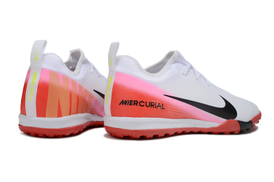 Unisex Nike Air Zoom Mercurial Vapor 16 Pro TF Artificial Turf Low-Tops Football Shoes - White/Black/Red