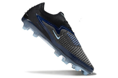 Unisex Nike Phantom 6 Elite Low FG Firm Ground Low-Tops Football Boots - Black/Jade