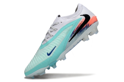 Unisex Nike Phantom 6 Elite Low FG Firm Ground Low-Tops Football Boots - Jade/Black/White