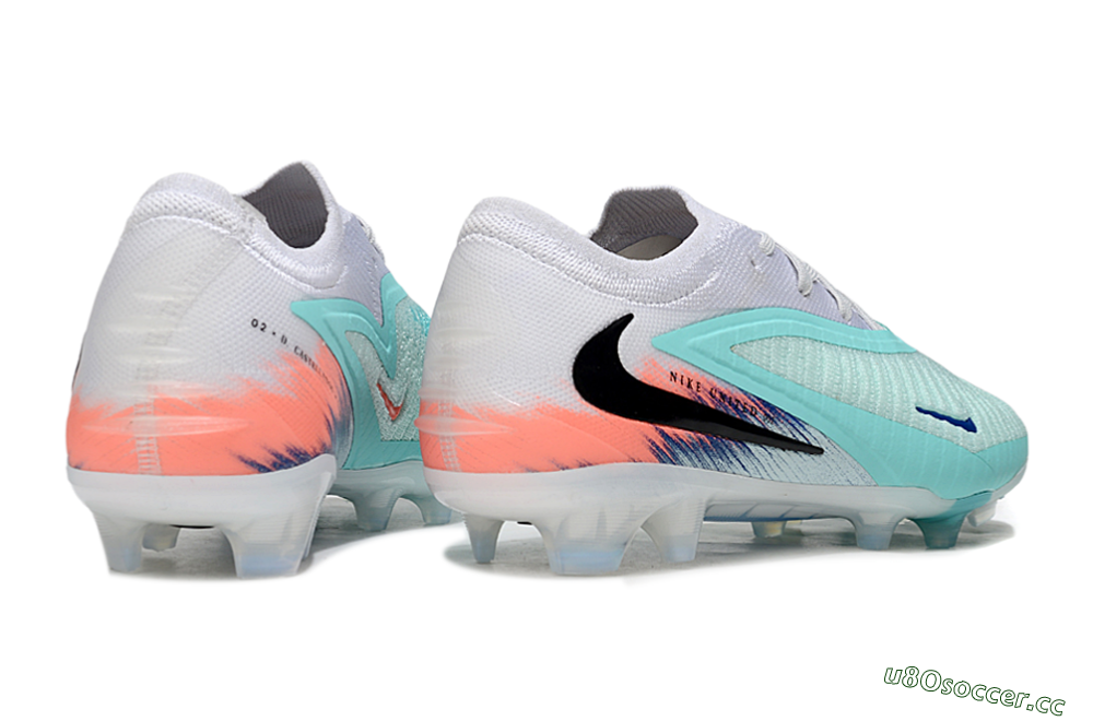 Unisex Nike Phantom 6 Elite Low FG Firm Ground Low-Tops Football Boots - Jade/Black/White 6