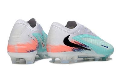 Unisex Nike Phantom 6 Elite Low FG Firm Ground Low-Tops Football Boots - Jade/Black/White