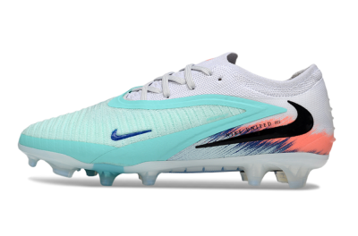 Unisex Nike Phantom 6 Elite Low FG Firm Ground Low-Tops Football Boots - Jade/Black/White