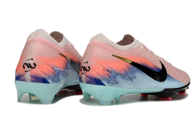 Unisex Nike Air Zoom Mercurial Vapor 16 Elite FG Firm Ground Low-Tops Football Boots - Pink/Black/Jade