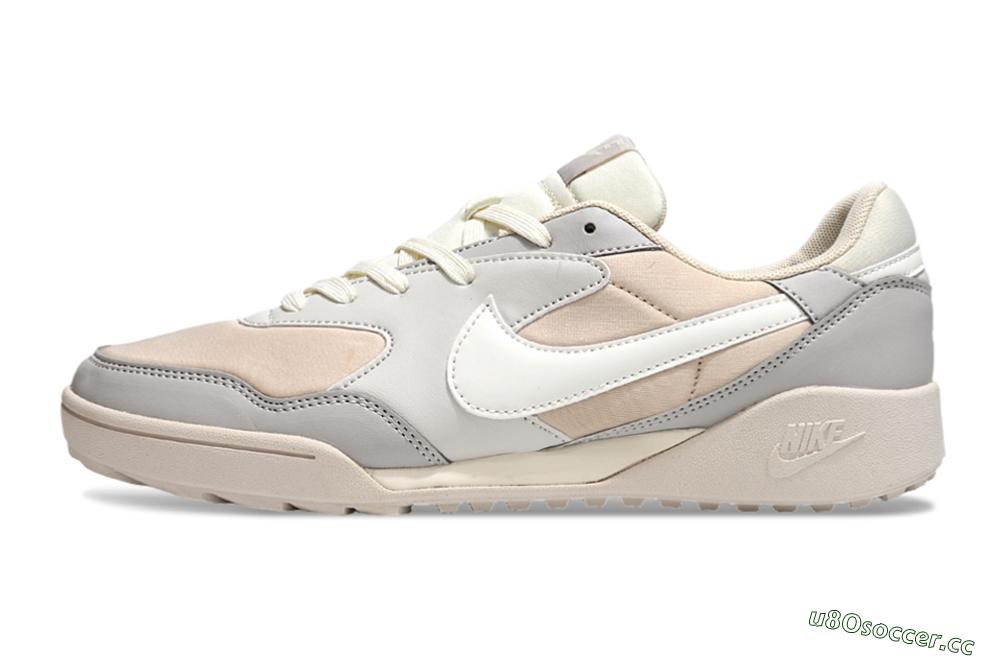 Unisex Nike Terra Manta TF Artificial Turf Low-Tops Football Shoes - Pink/Grey/White 0